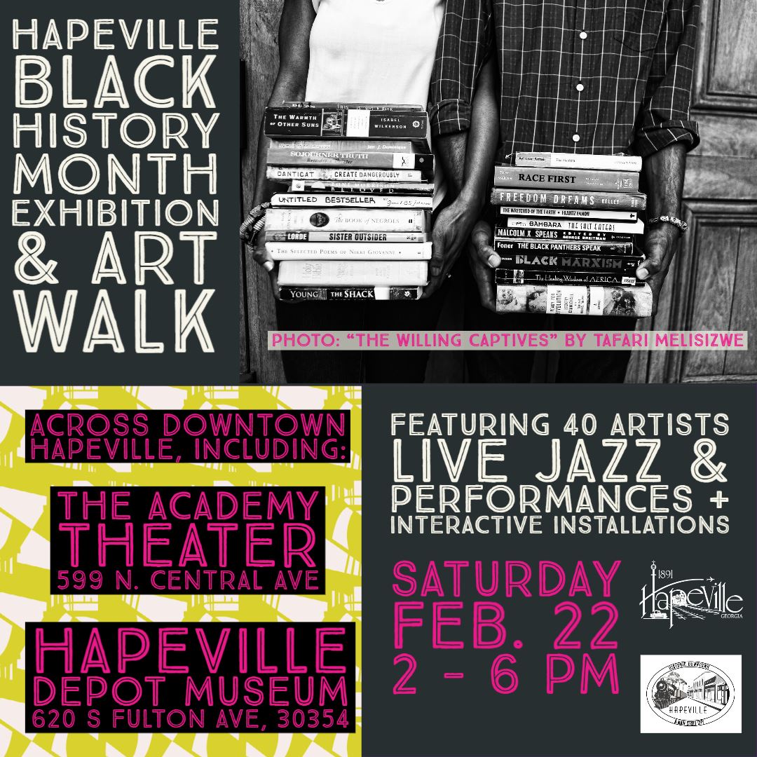 Flyer with information about Black History Event