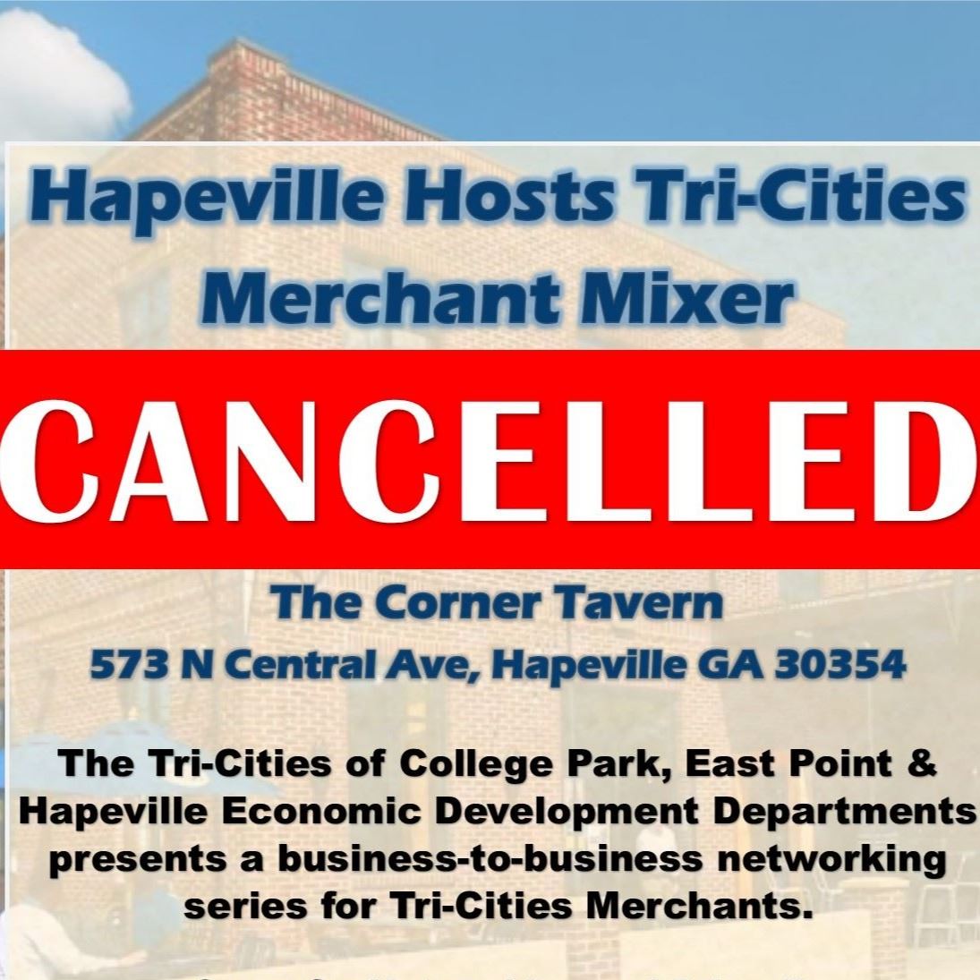Canceled Merch Mix Flyer